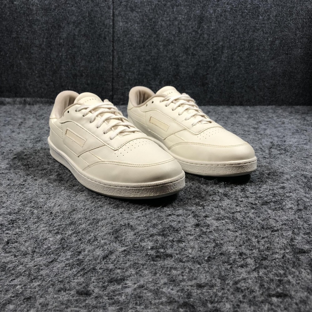 Oliver Cabell 481 Vegan Sneakers Men's 9 White Low Top Casual Comfort
